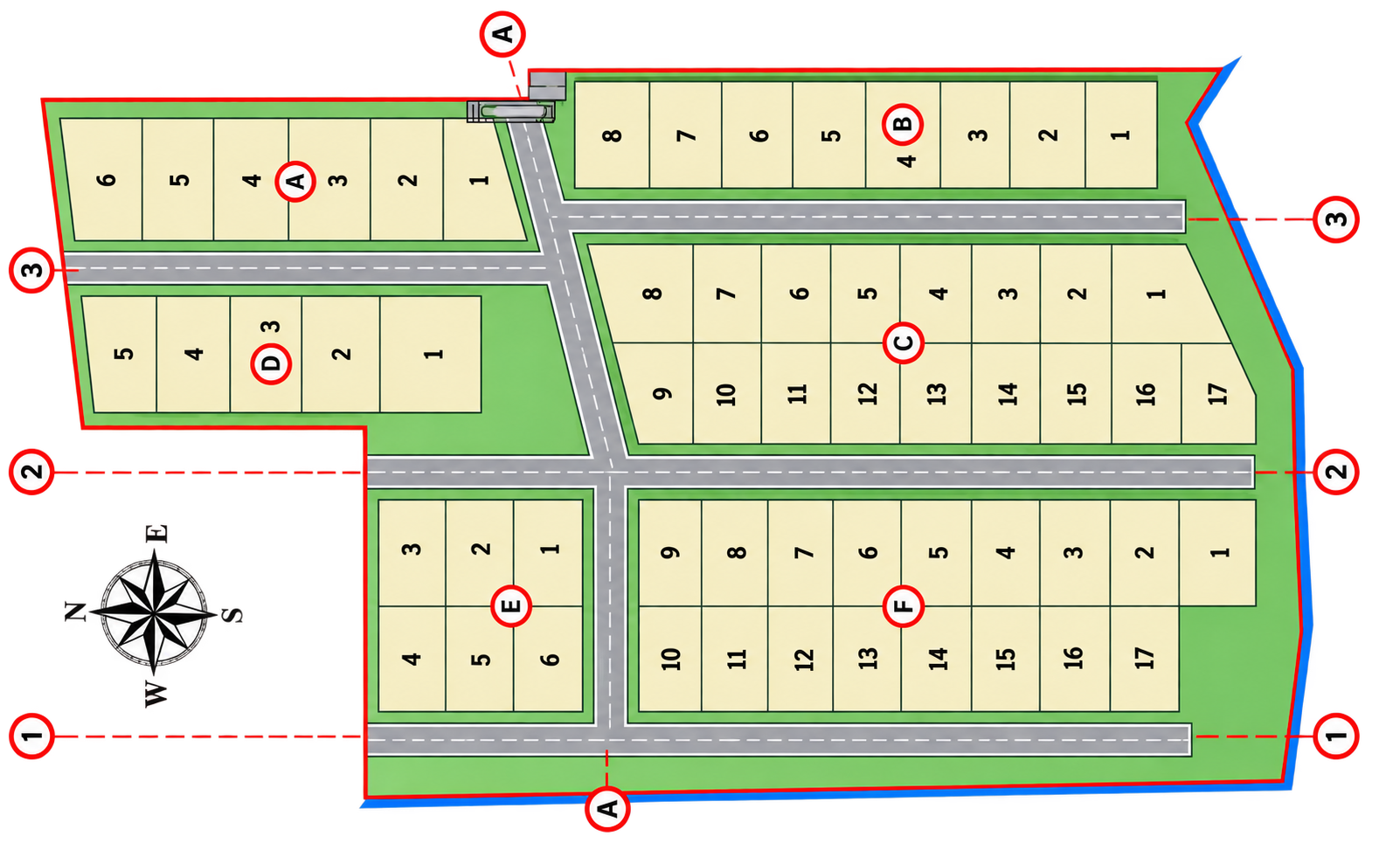 Plano de Parcelacion el Morado